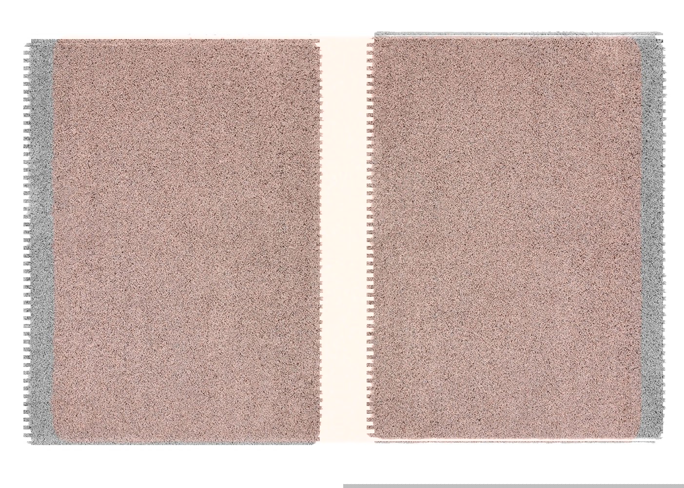 Howler Scratch Shaggy Rug Nude Pink Rackhams