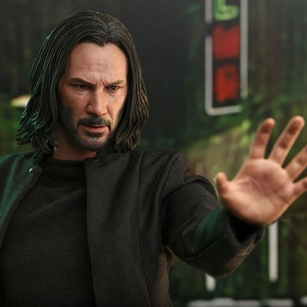 Hot Toys Neo The Matrix Ressurections Action Figure Rackhams