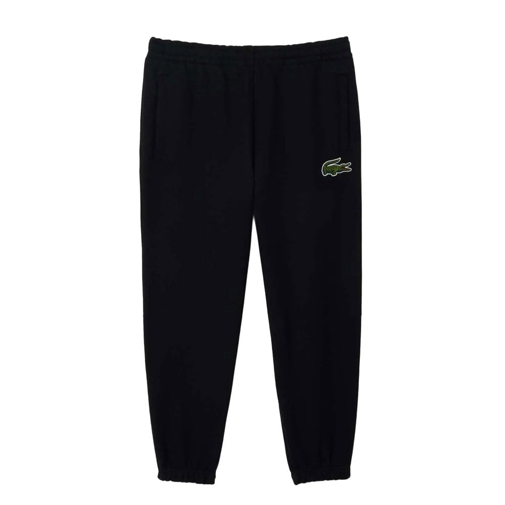 Lacoste Unisex Adult Relaxed Fit Jogging Bottoms - Black