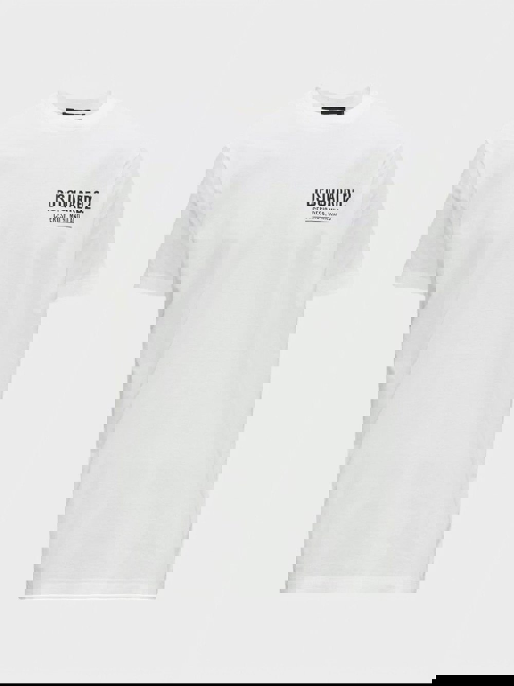 Dsquared2 Logo T Shirt White - Supplied FashionDSquared2