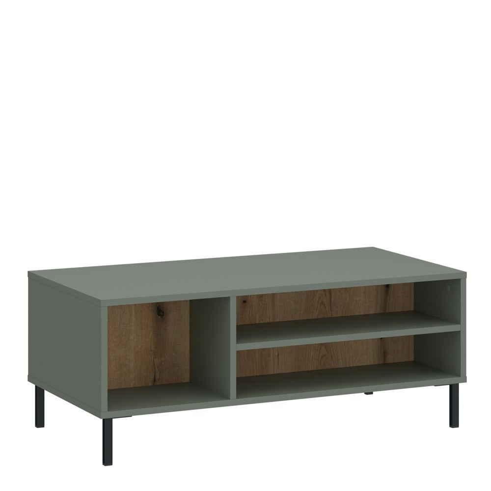 Furniture To Go Darwin Coffee Table in Green/Oak