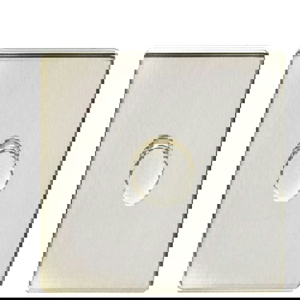 1 Gang Rotary Dimmer Switch 2 Way LED SCREWLESS ANTIQUE BRASS Light Dimming Wall