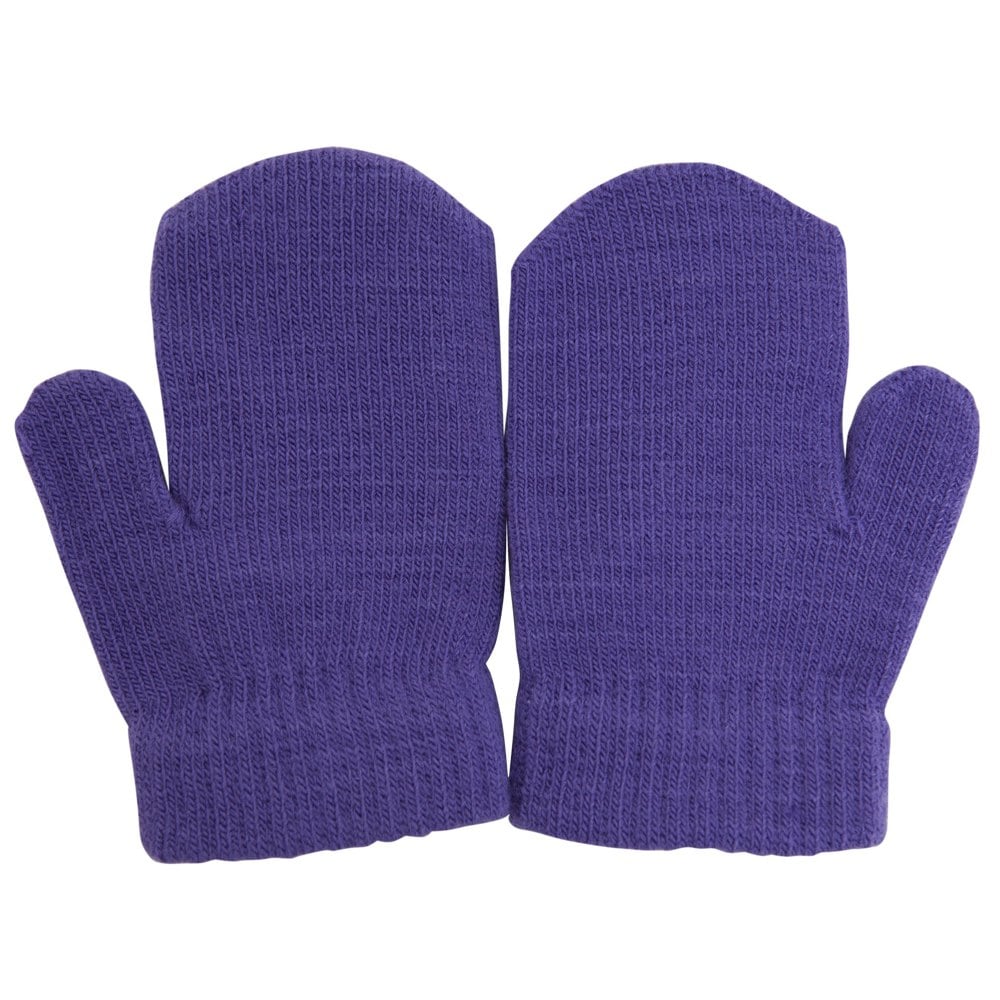 Universal Textiles Baby Winter Mittens - Purple