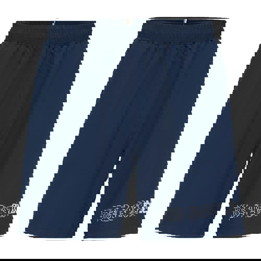 Boss Mens Dolphin Swim Shorts - Navy/Bale Navy