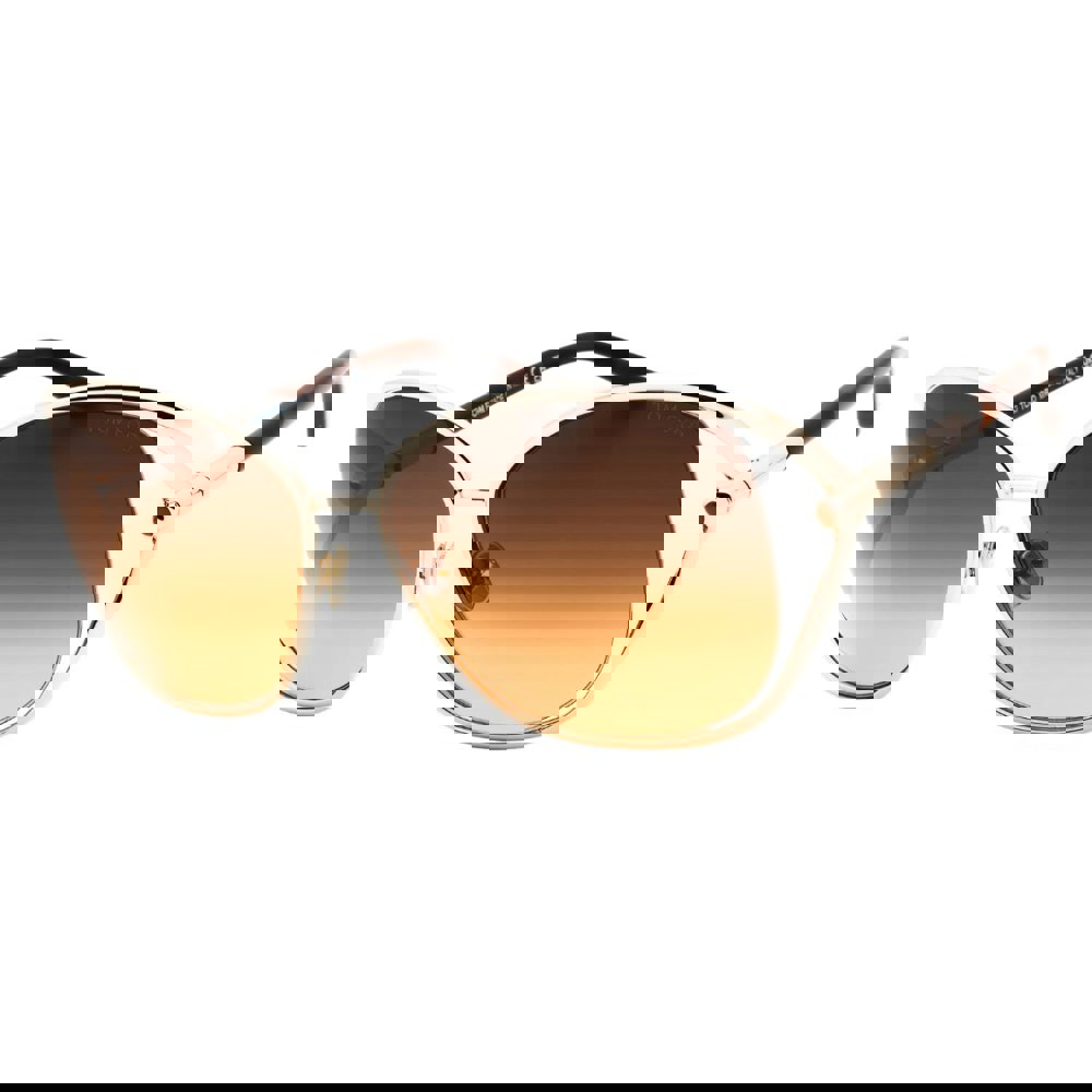 Tom Ford FT1091 28F shiny rose gold / gradient brown Sunglasses One Size