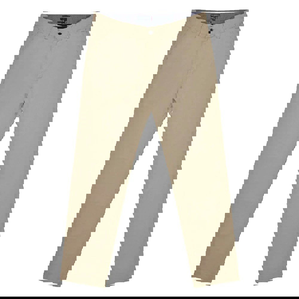 Raging Bull Mens Tapered Leg Chinos - Tan