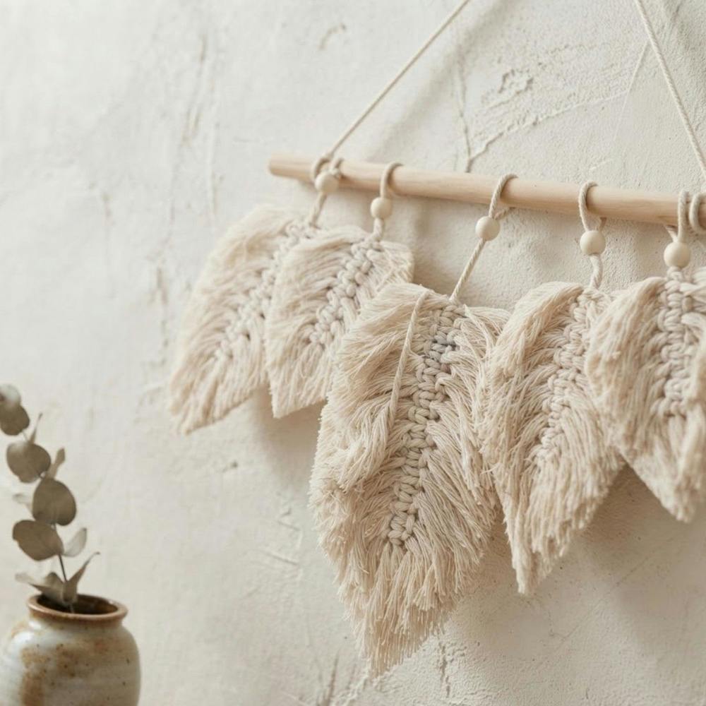 Garden Greatness Bohemian Macrame Wall Hanging Decoration