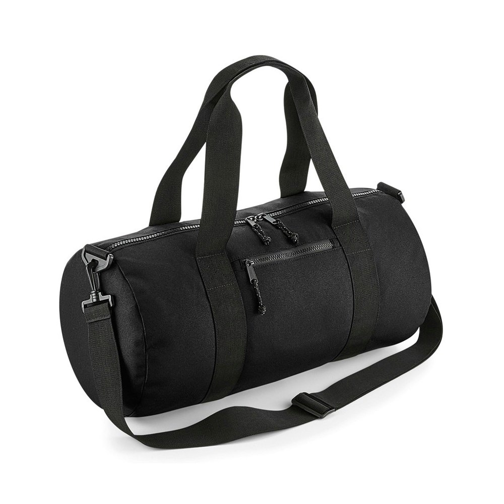 BagBase Recycled Barrel Bag - Black