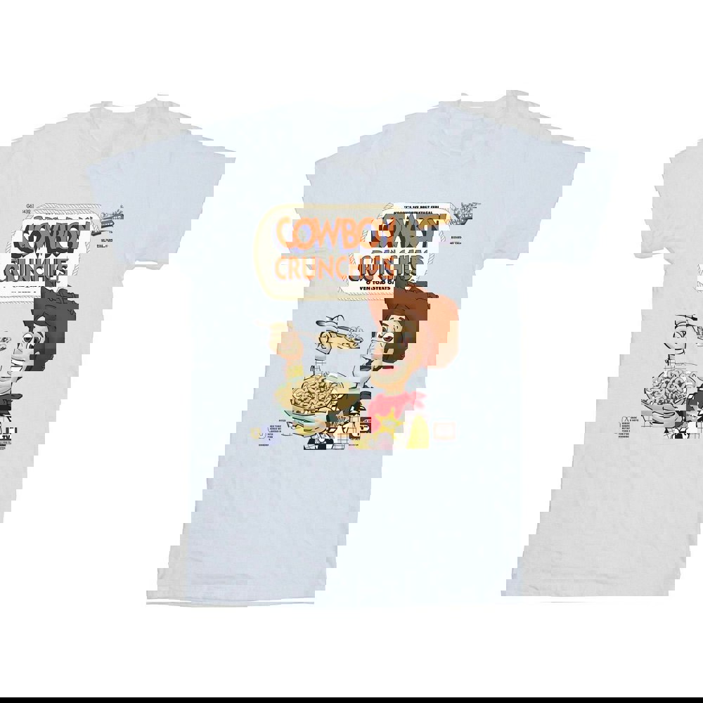 Disney Boys Toy Story Woody Cowboy Crunchies T-Shirt - White
