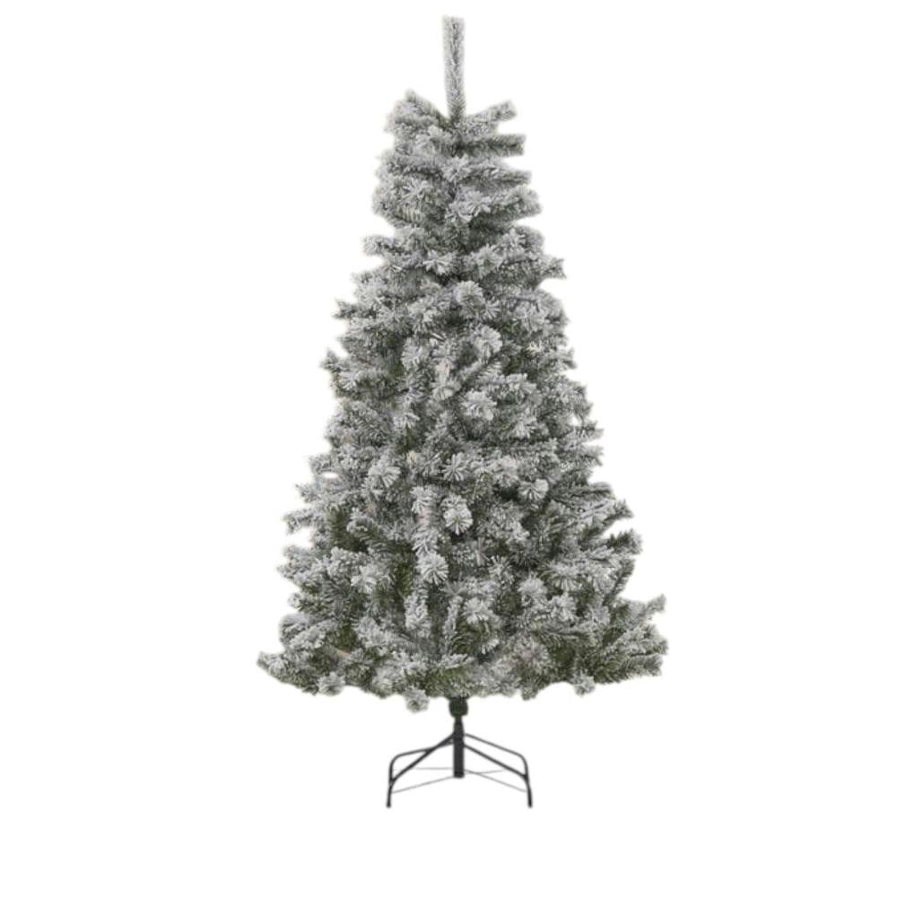 6ft Snowy Flocked Christmas Tree