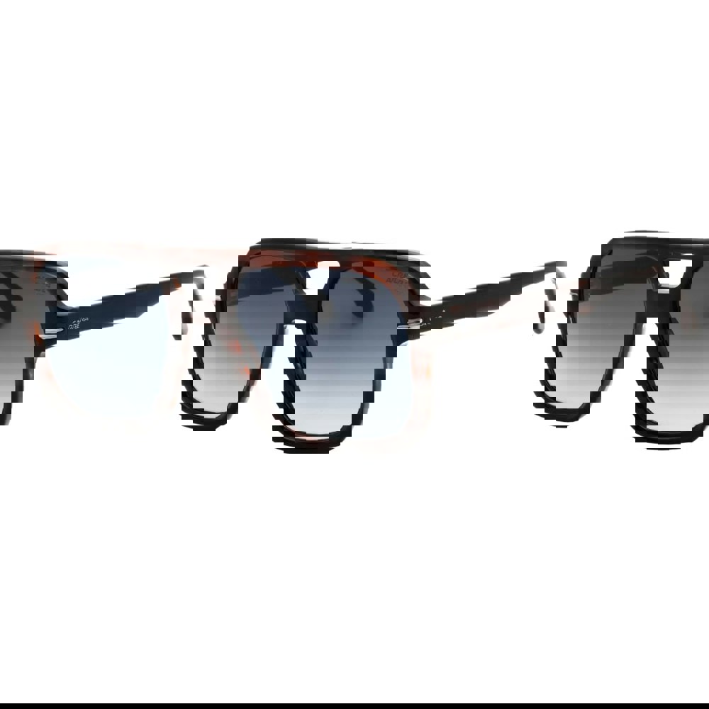 Carrera Dark Grey SF Lens Brown Horn Sunglasses One Size