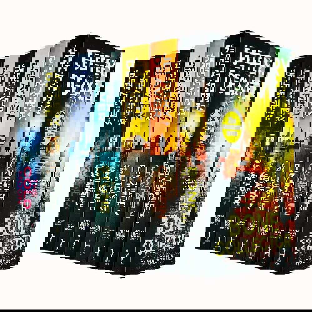 Lincoln Rhyme Thrillers Series Books 1 - 7 Collection Set By Jeffery Deaver