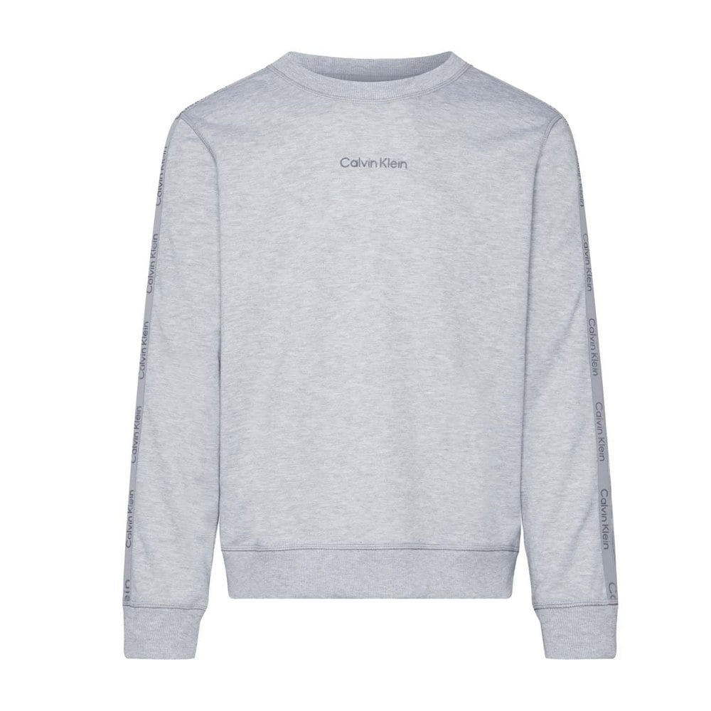 Calvin Klein Mens Pull Over Sweatshirt - Grey Heather