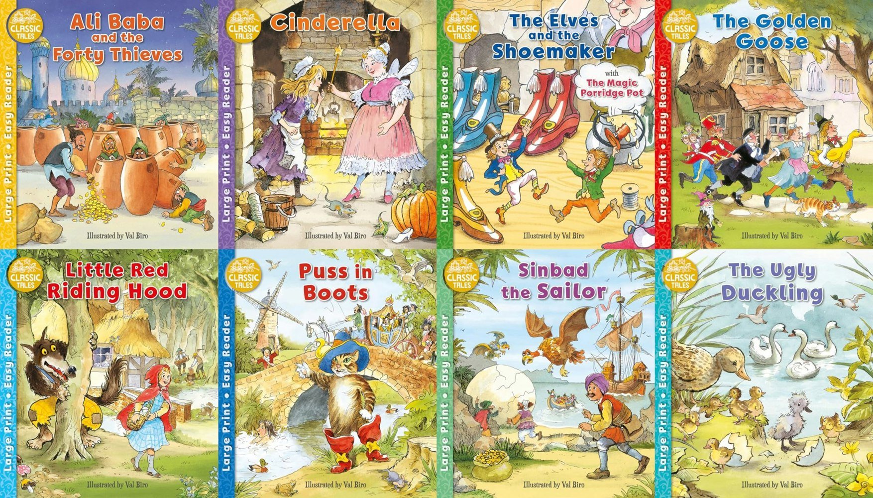 Award Publications Classic Tales Easy Readers Series by Val Biro