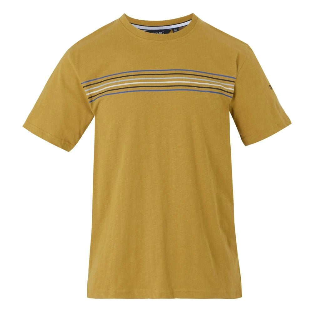 Regatta Mens Ravia T-Shirt - Mustard