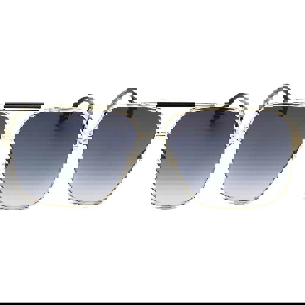 Marc Jacobs Dark Grey SF Lensed Gold Sunglasses One Size