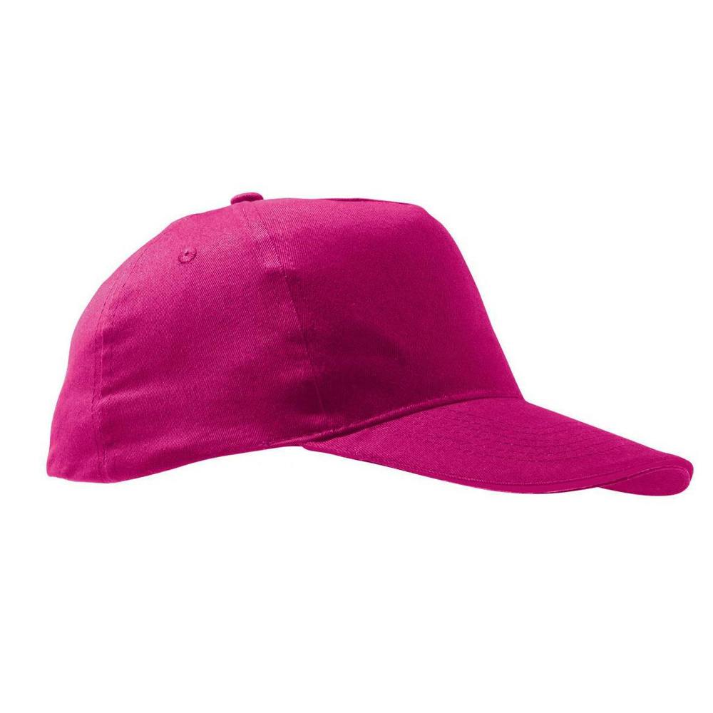 SOLS Kids Unisex Sunny Baseball Cap - Fuchsia - Fuchsia - ONE - 100% Cotton