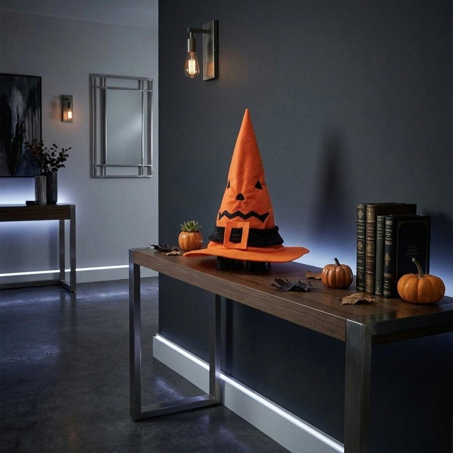Garden Greatness Scary Moving Halloween Animated Witch Hat
