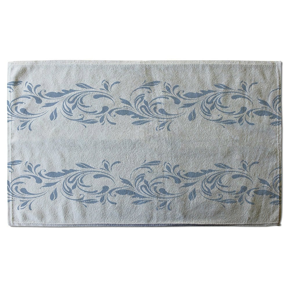 Benjamin Tate Design Decorative swirls and flowers (Bath Towel)