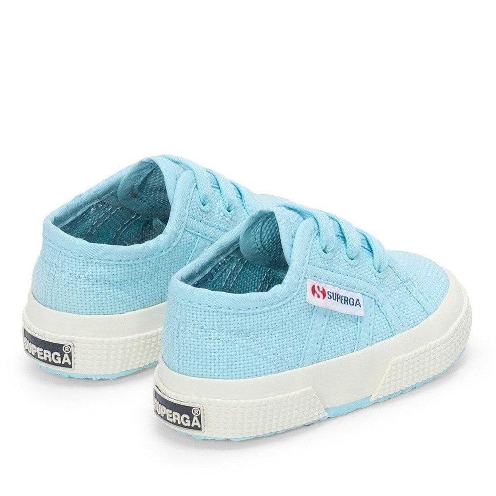 Superga Baby 2750 Bebj Classic Trainers - Crystal Azul/Avorio