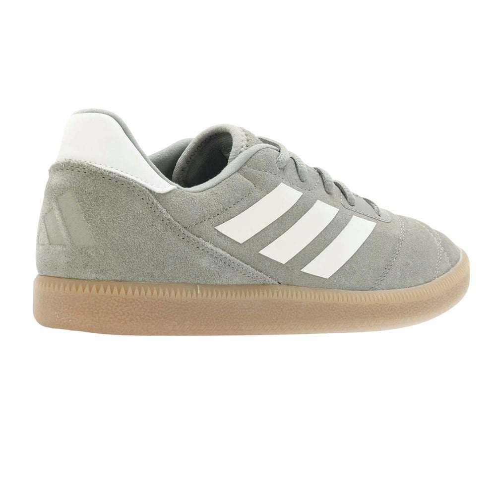 Adidas Mens Sala Suede Court Trainers - Silver/White