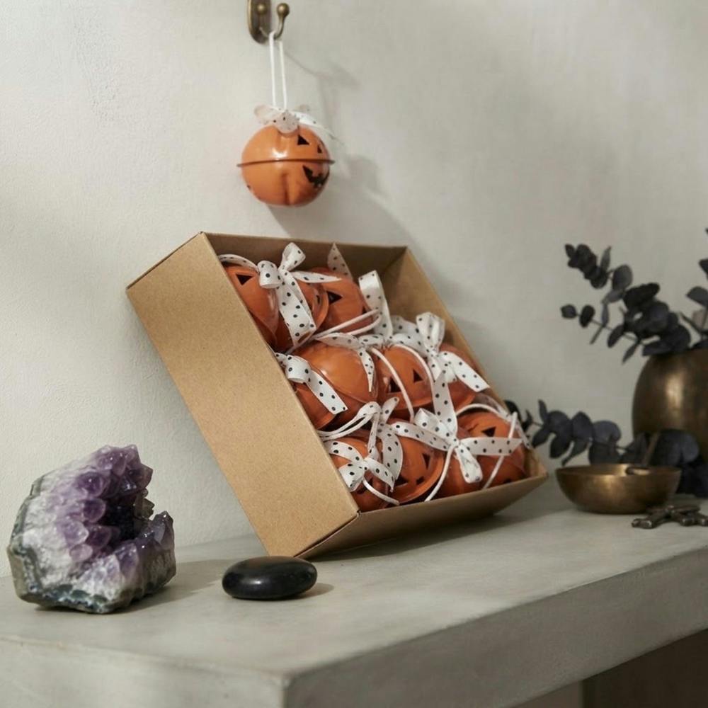 Garden Greatness Autumnal Decorative Pumpkin Bells Set