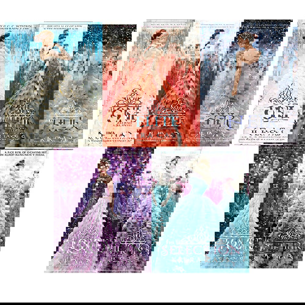 The Selection Series Collection Kiera Cass 5 Books Set Fairy Tale