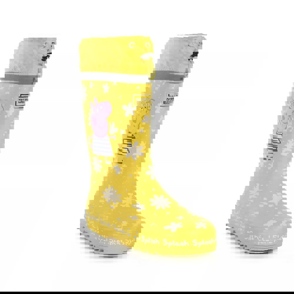 Regatta Kids Daisy Peppa Pig Wellington Boots - Maize Yellow