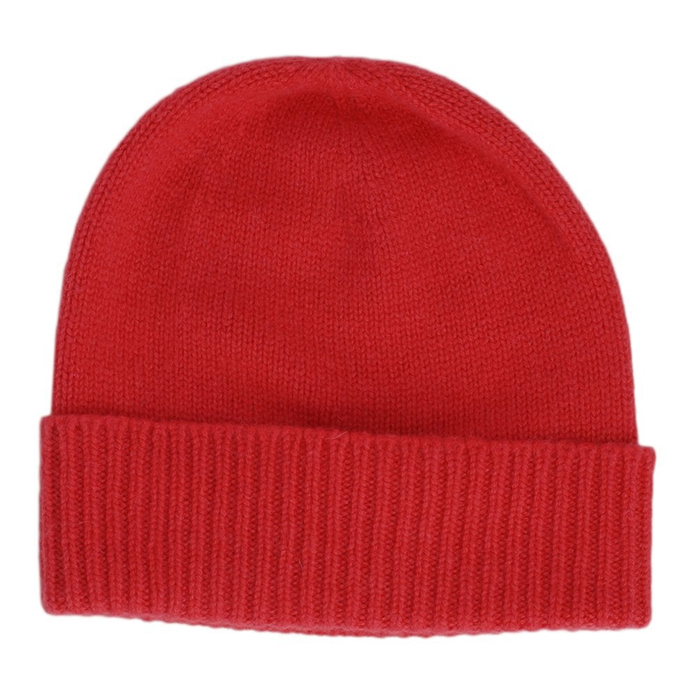 Gamble & Gunn Pink British Made Cashmere Beanie