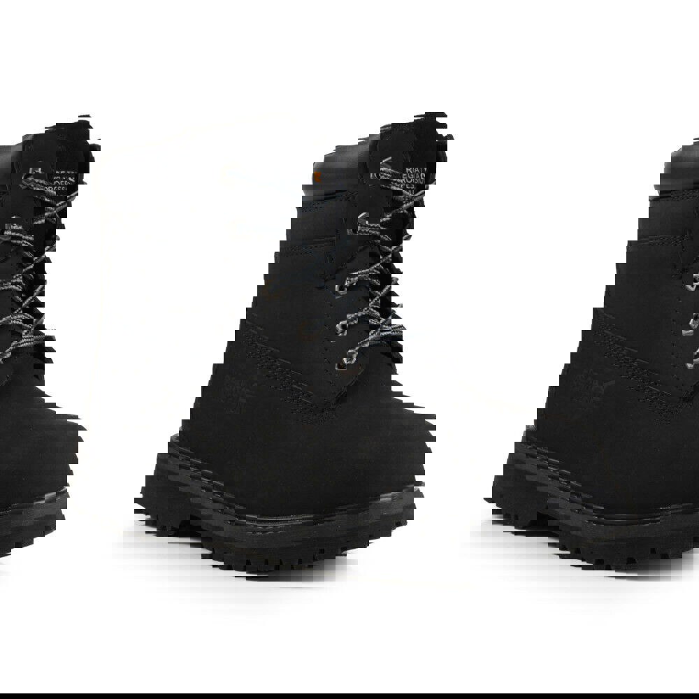 Regatta Mens Expert Nubuck Safety Boots - Black