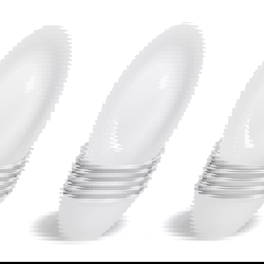 Cereal Bowl Set Rice Soup Bowls White Porcelain