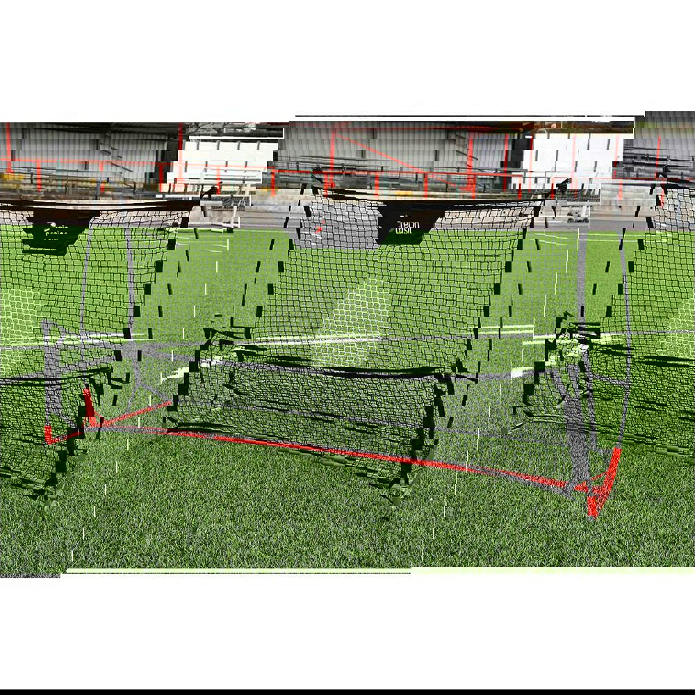 2 x 1.2m 2 in 1 Football Rebounder - Passing Headers Volley Training Bounce Net