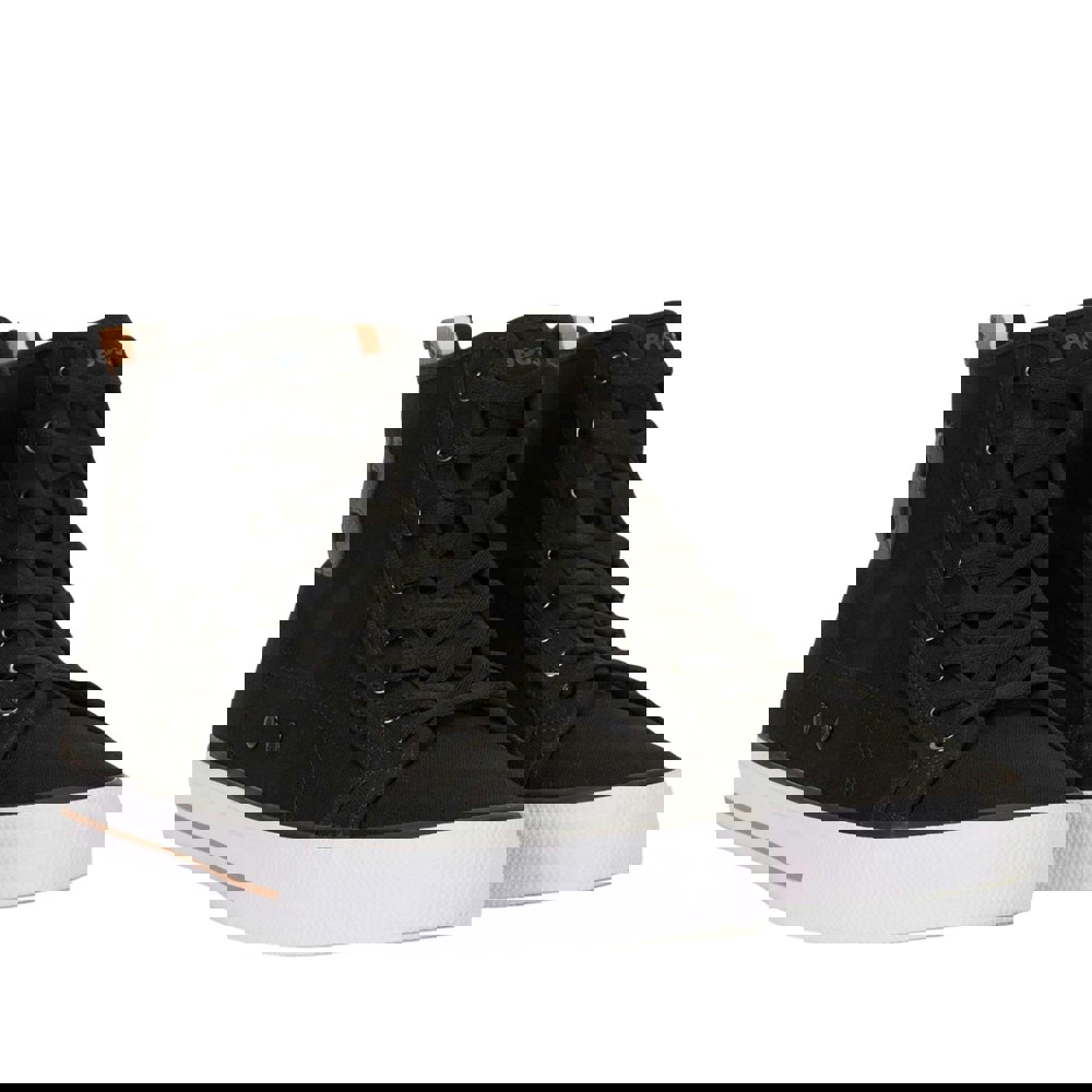 Boss Mens Aiden High-top Trainers - Black