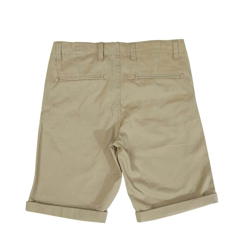 Jack And Jones Boys Fred Chino Shorts - Ecru