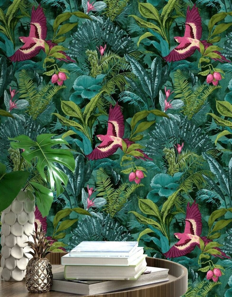 Love Frankie Bird Of Paradise Tropical Wallpaper