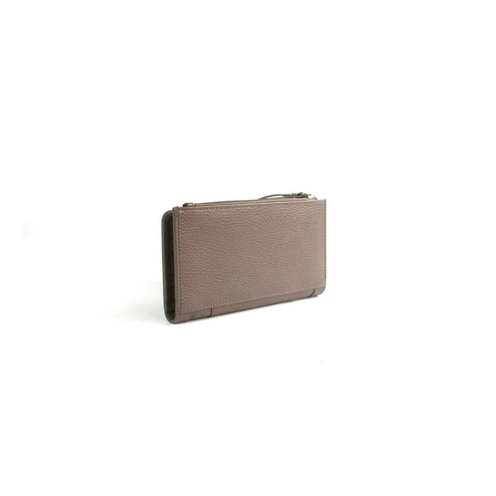Eastern Counties Leather Davina Leather D-Ring Purse - Taupe