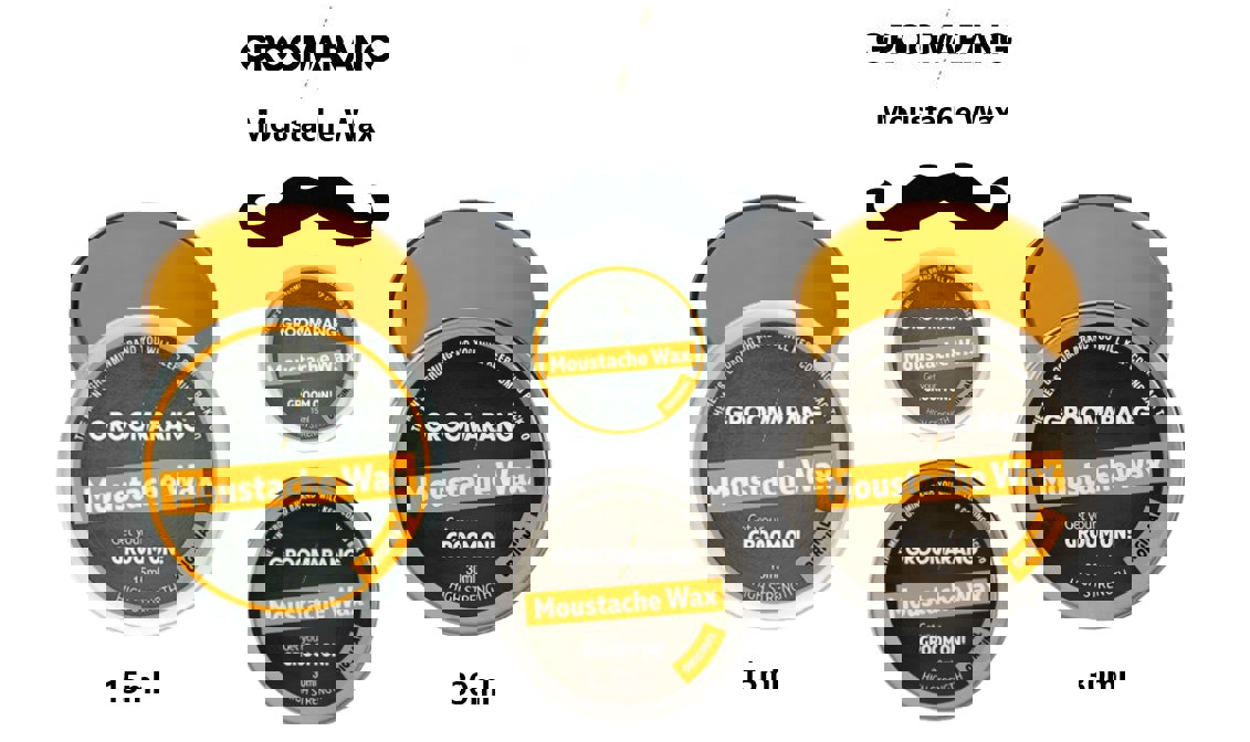 Groomarang Original Moustache Wax 15ml & 30ml