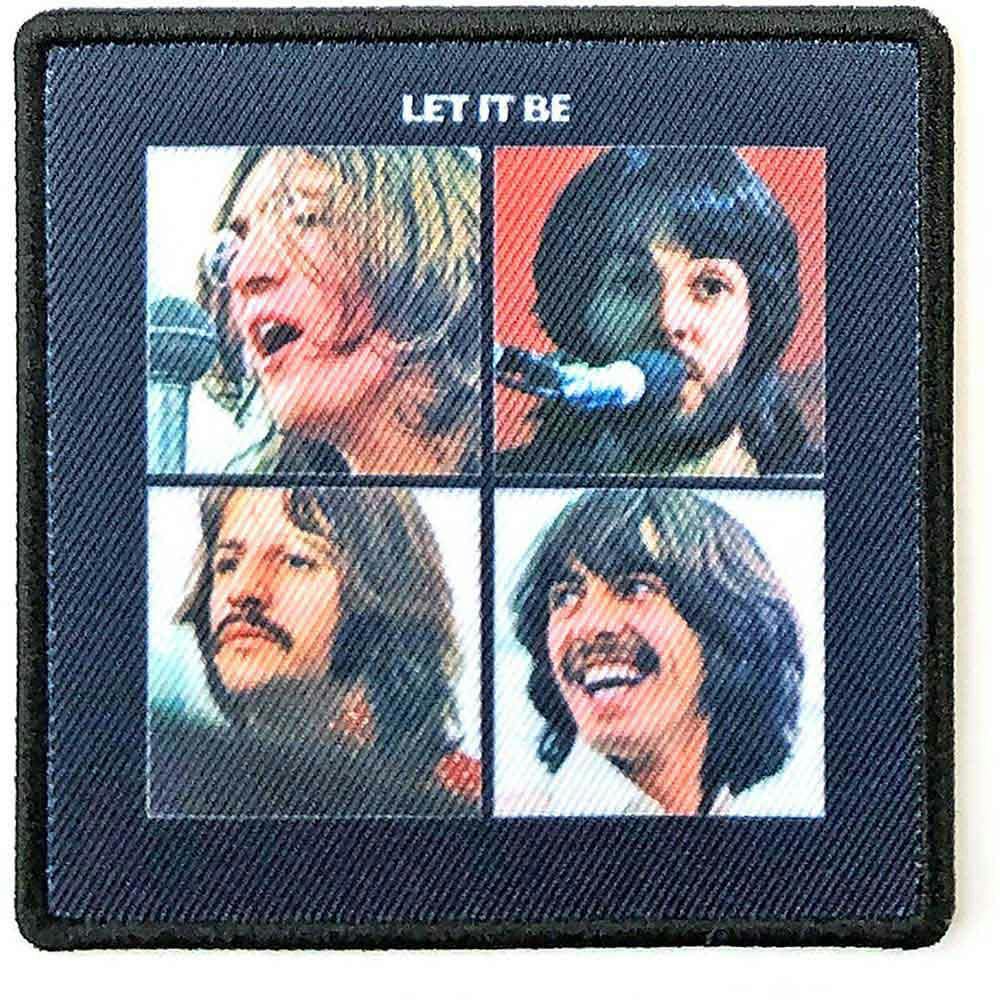 The Beatles Patch Let It Be Album Cover