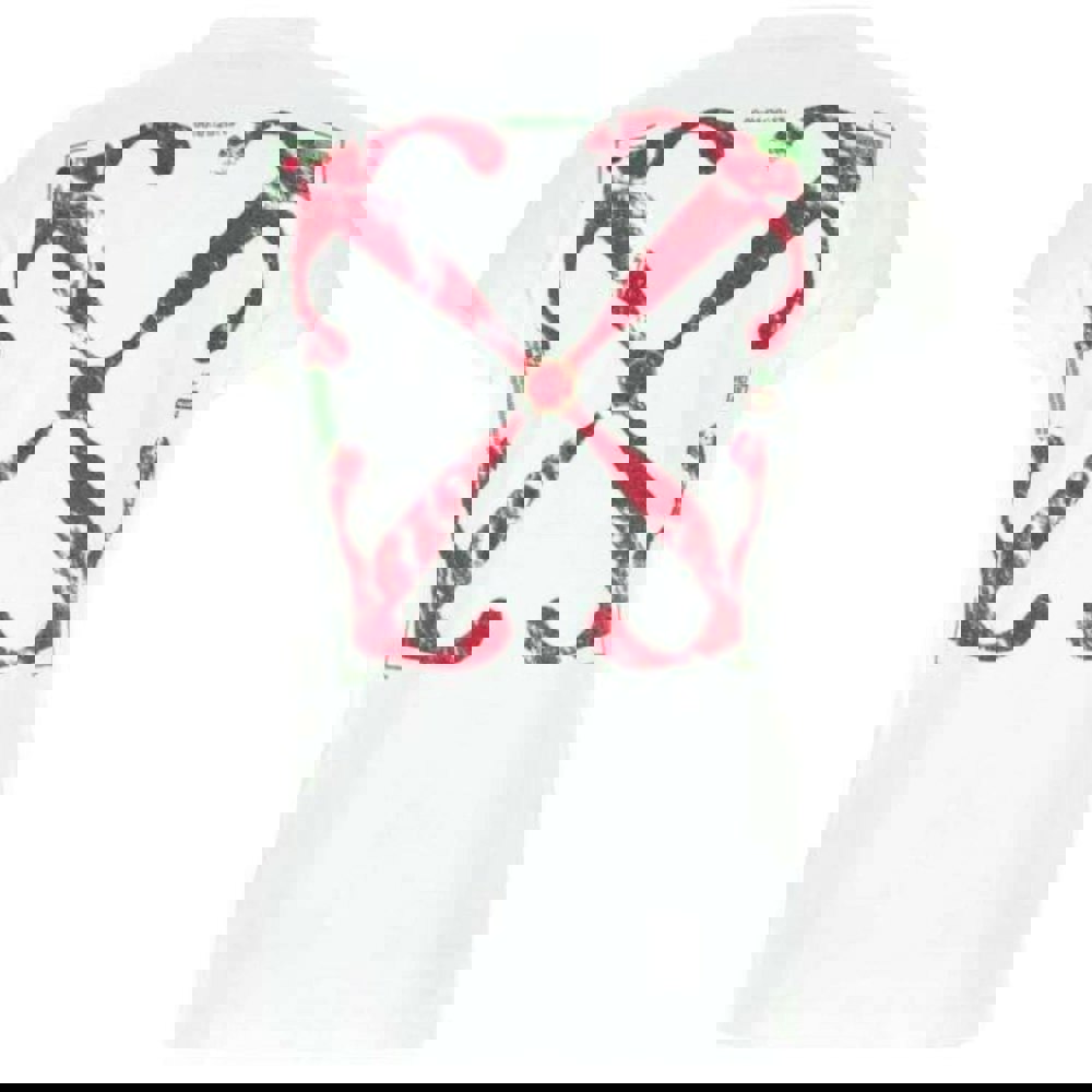 Off-White Moon Cam Arrow Logo White T-Shirt