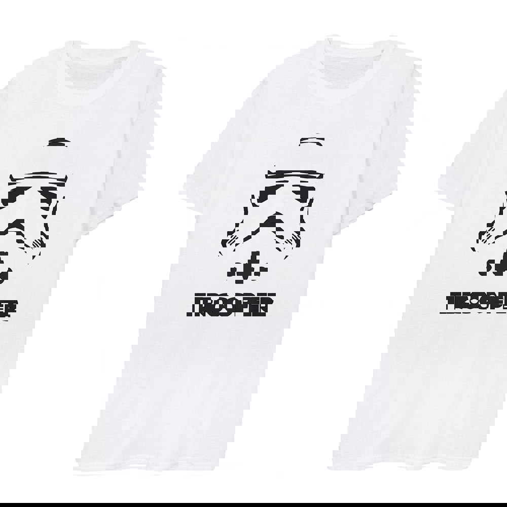 Star Wars Boys Stormtrooper Cotton T-Shirt - White