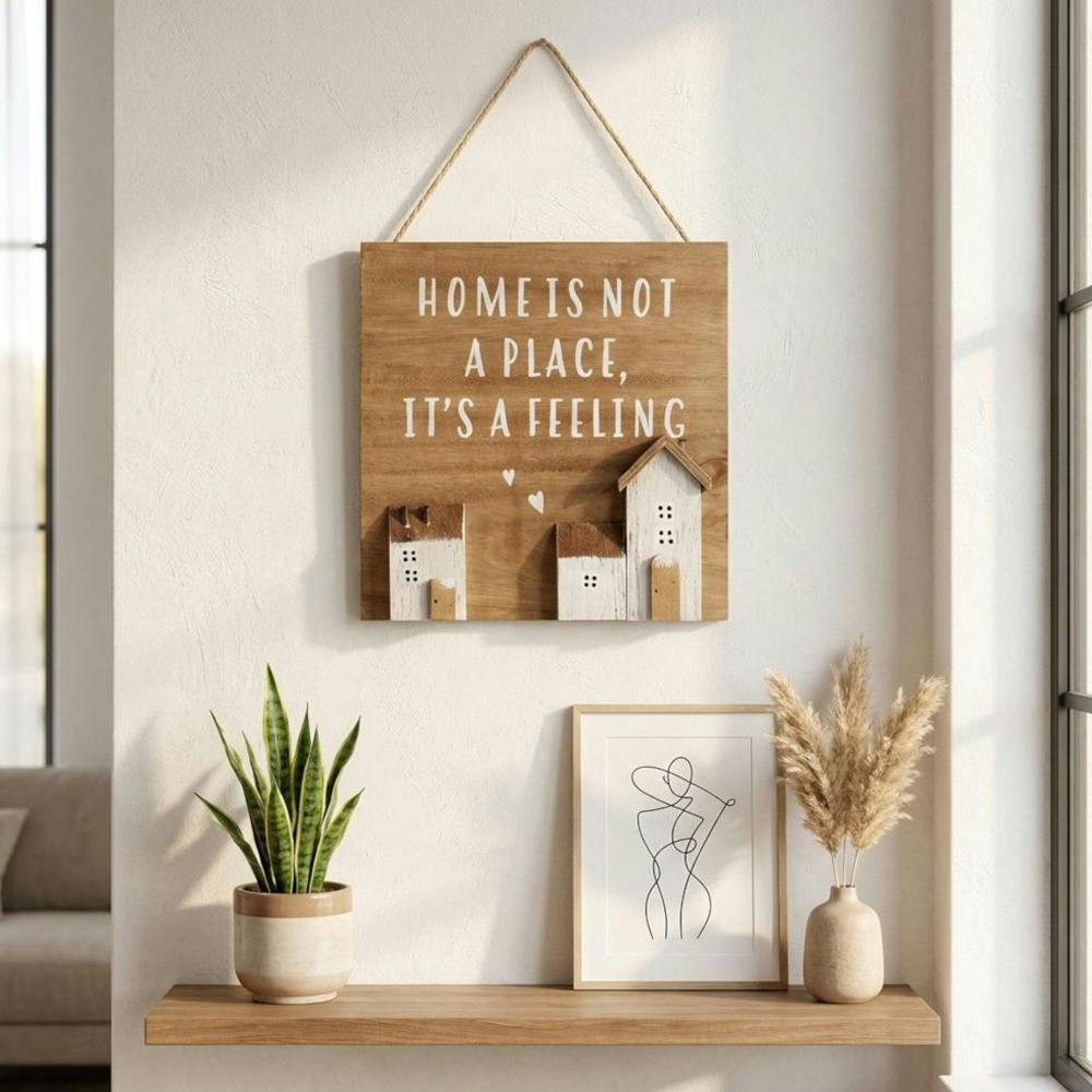 Garden Greatness Hanging Wooden Home Sign Plaque