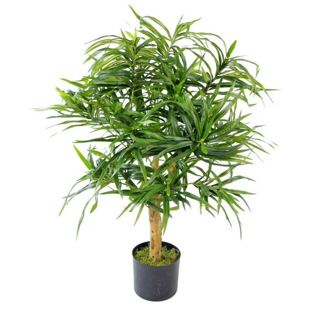 Leaf 100cm Leaf Realistic Artificial Ficus Tree / Plant