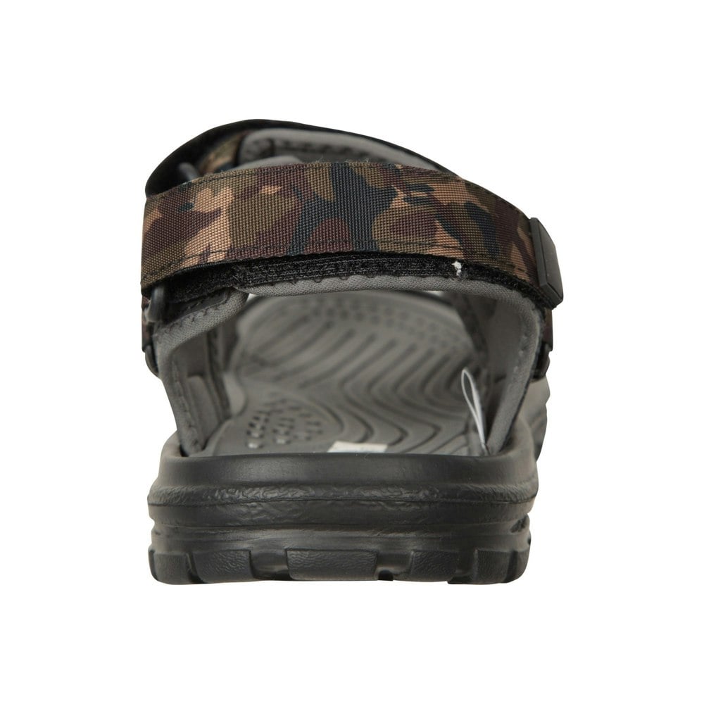 Mountain Warehouse Mens Crete Camo Sandals - Green/Black
