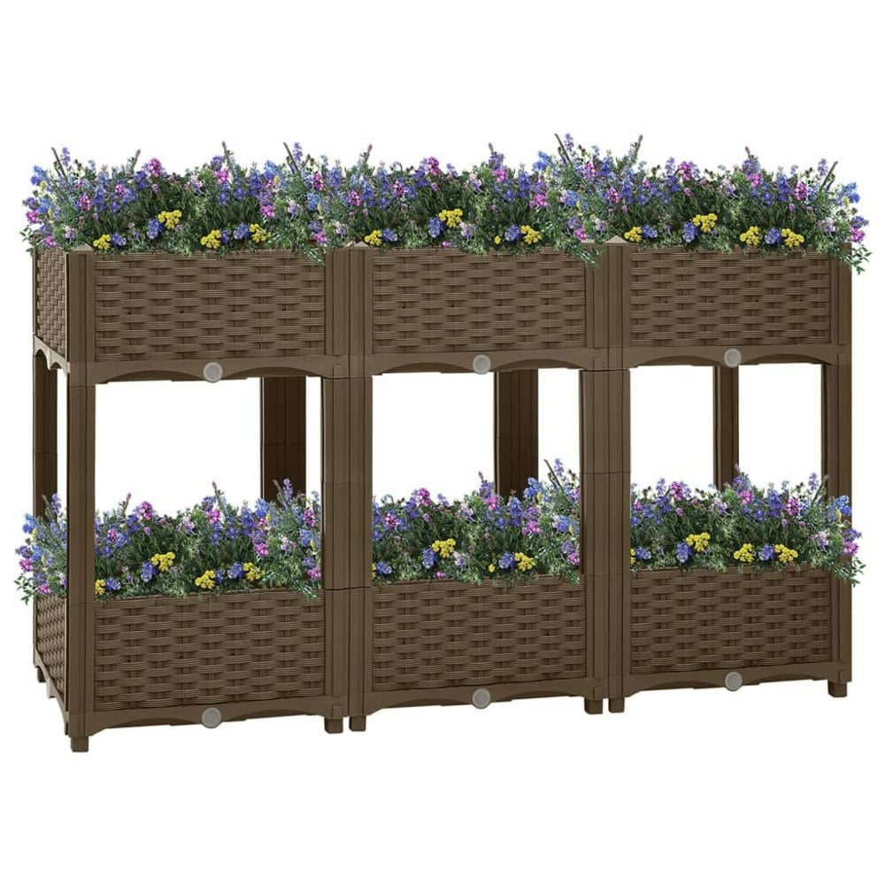 Berkfield Raised Bed 120x40x71 cm Polypropylene