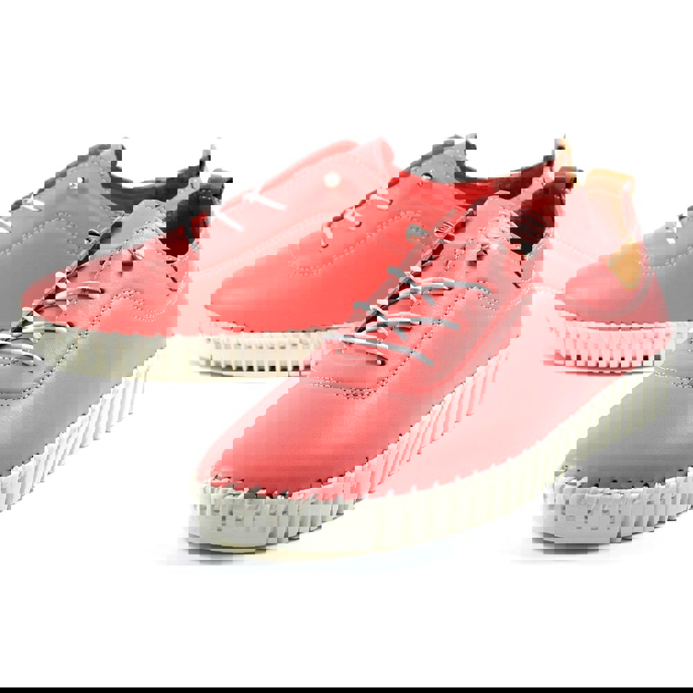 Lunar Women's Flamborough Leather Shoes - Pink