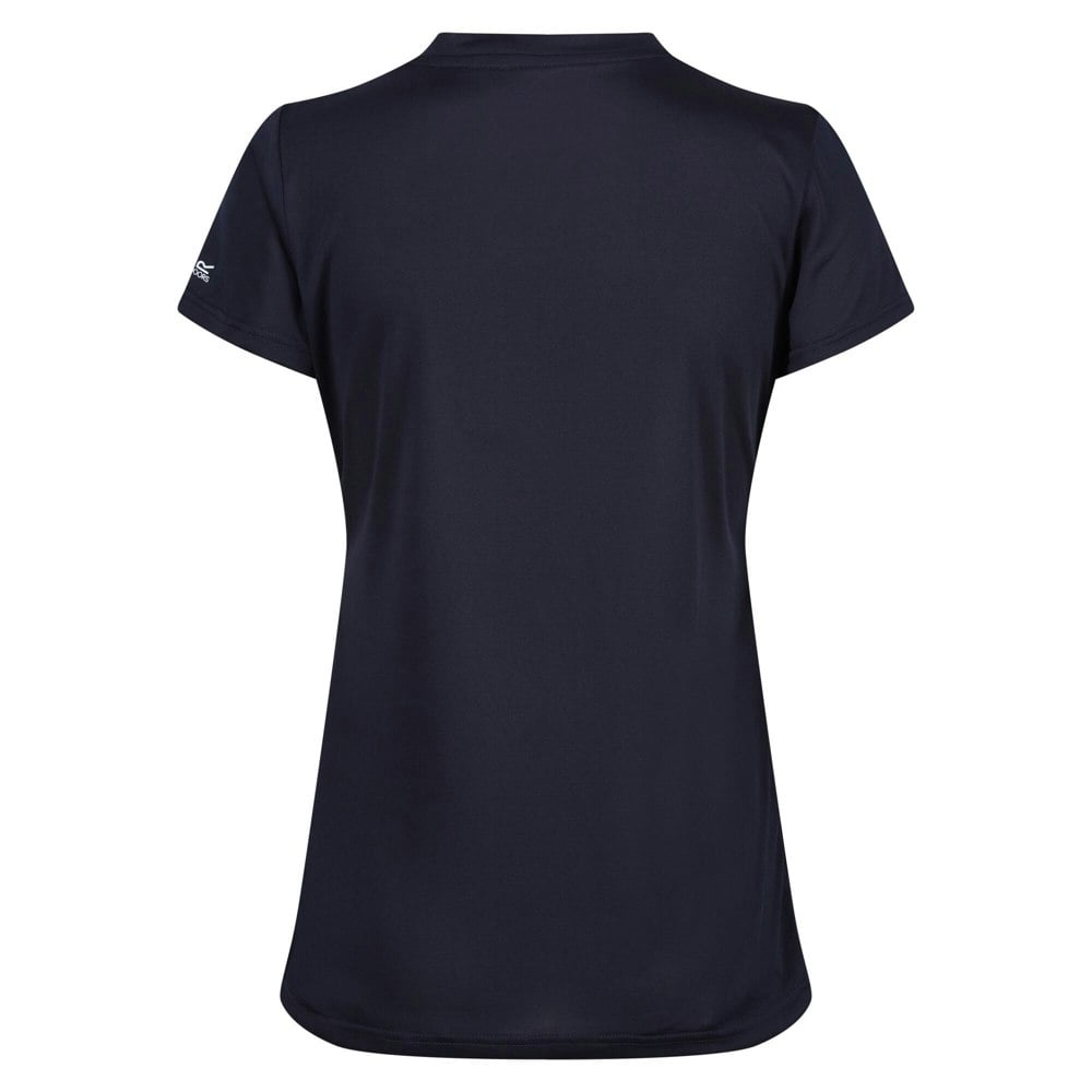 Regatta Women's Fingal Plain V Neck T-Shirt - Navy