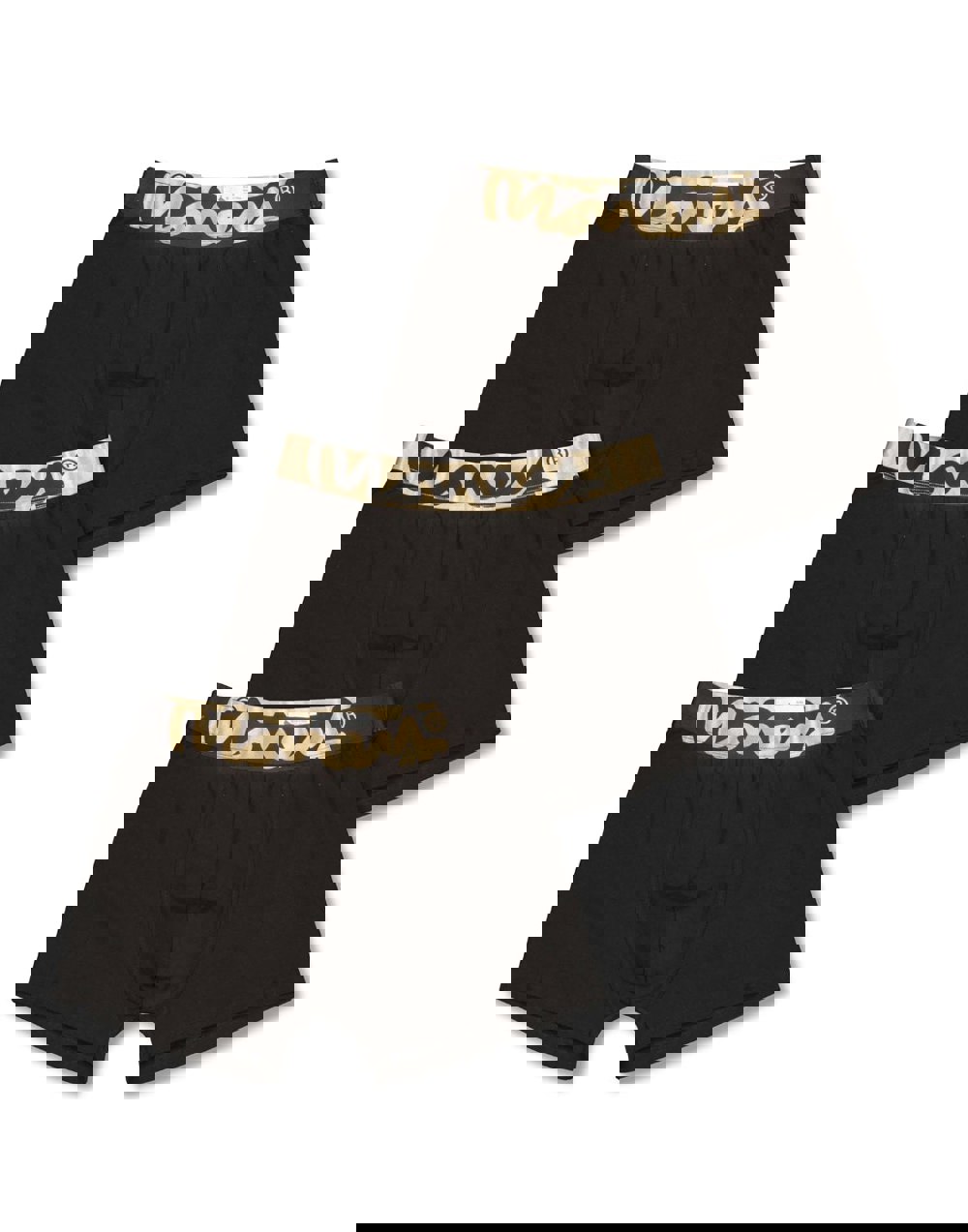 Money Gold Chop Boxers 3pk Black