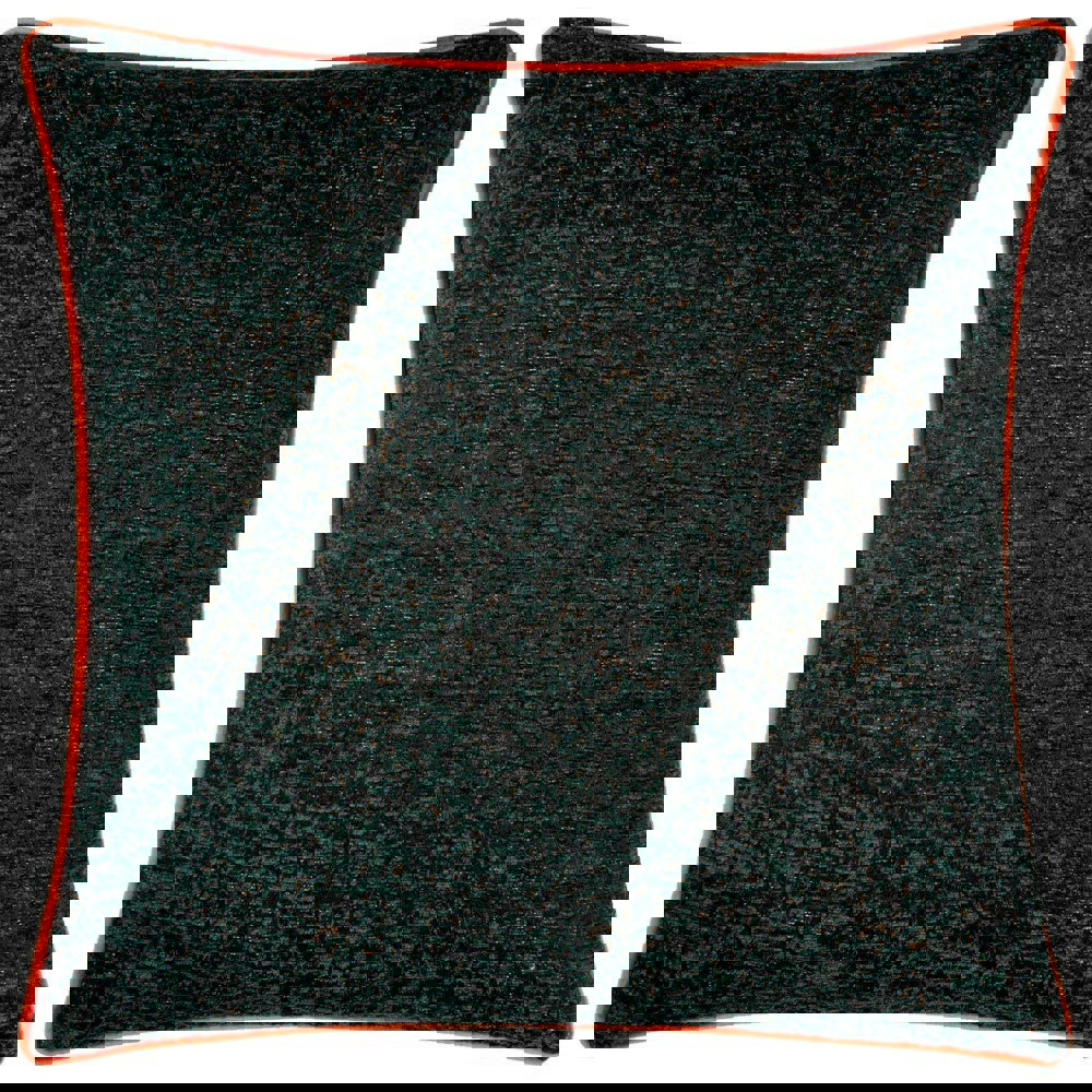 Paoletti Chenille Piped Cushion Cover - Emerald
