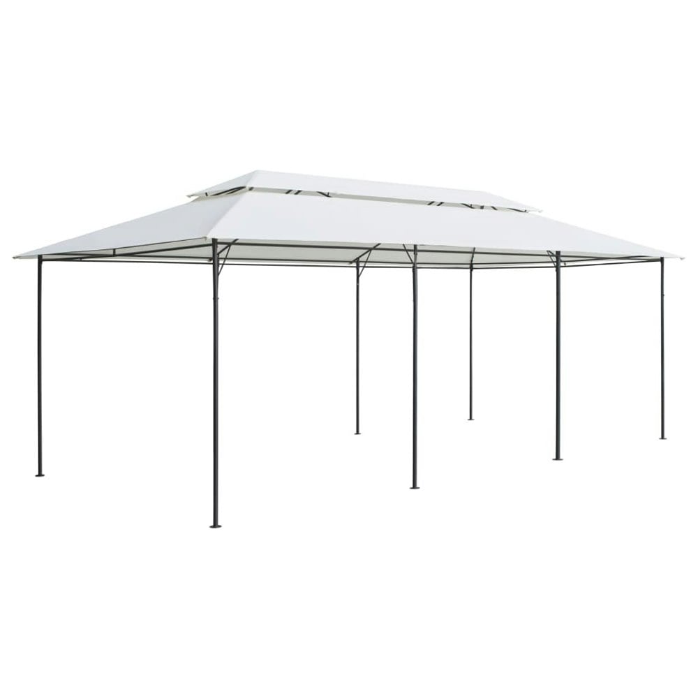 Berkfield Gazebo 600x298x270 cm White 180g/ma_