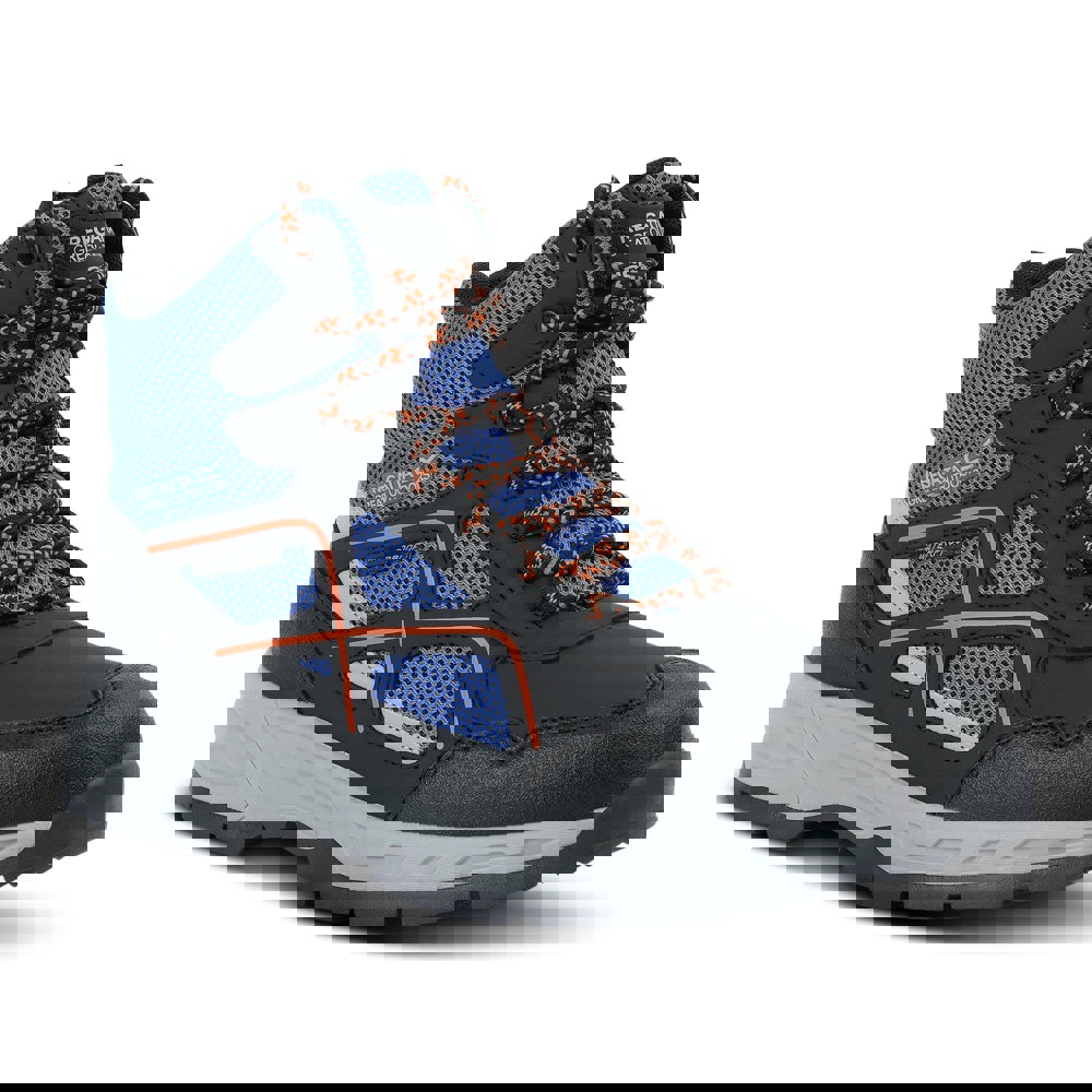 Regatta Mens Vendeavour Walking Boots - Olympian Blue/Black/Tango